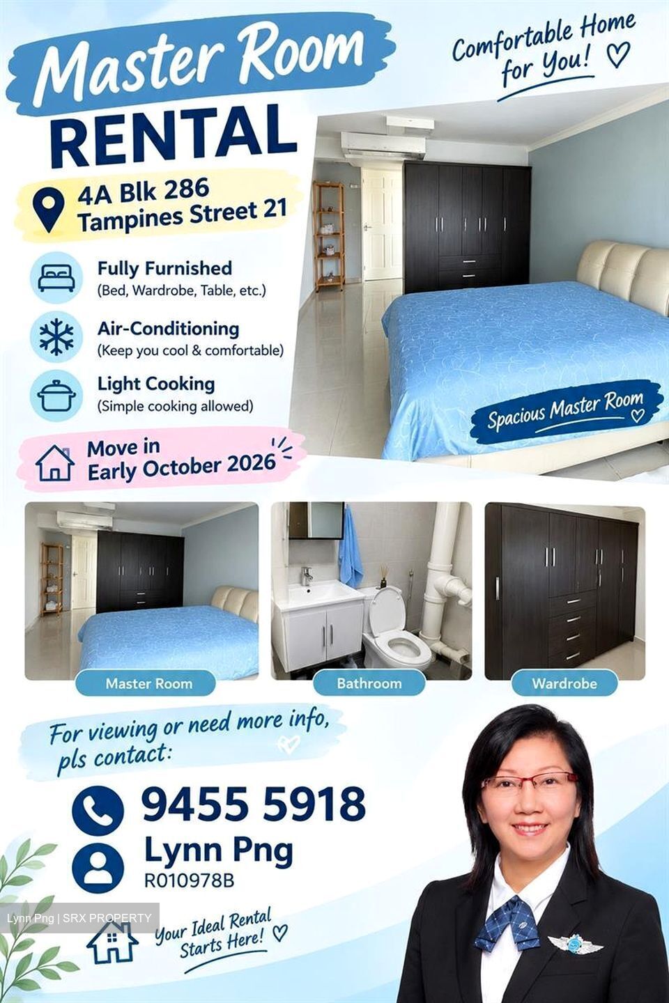Blk 286 Tampines Street 22 (Tampines), HDB 4 Rooms #616534101